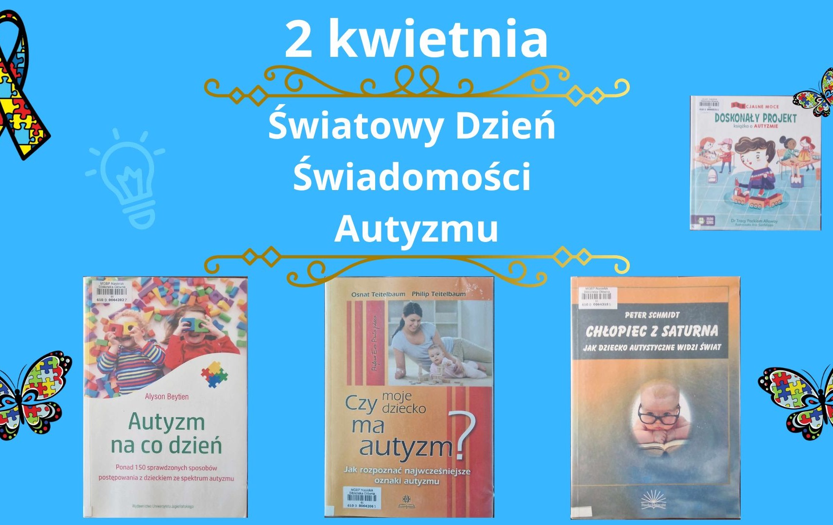Zdjęcie do 2 kwietnia &ndash; Światowy Dzień Świadomości Autyzmu