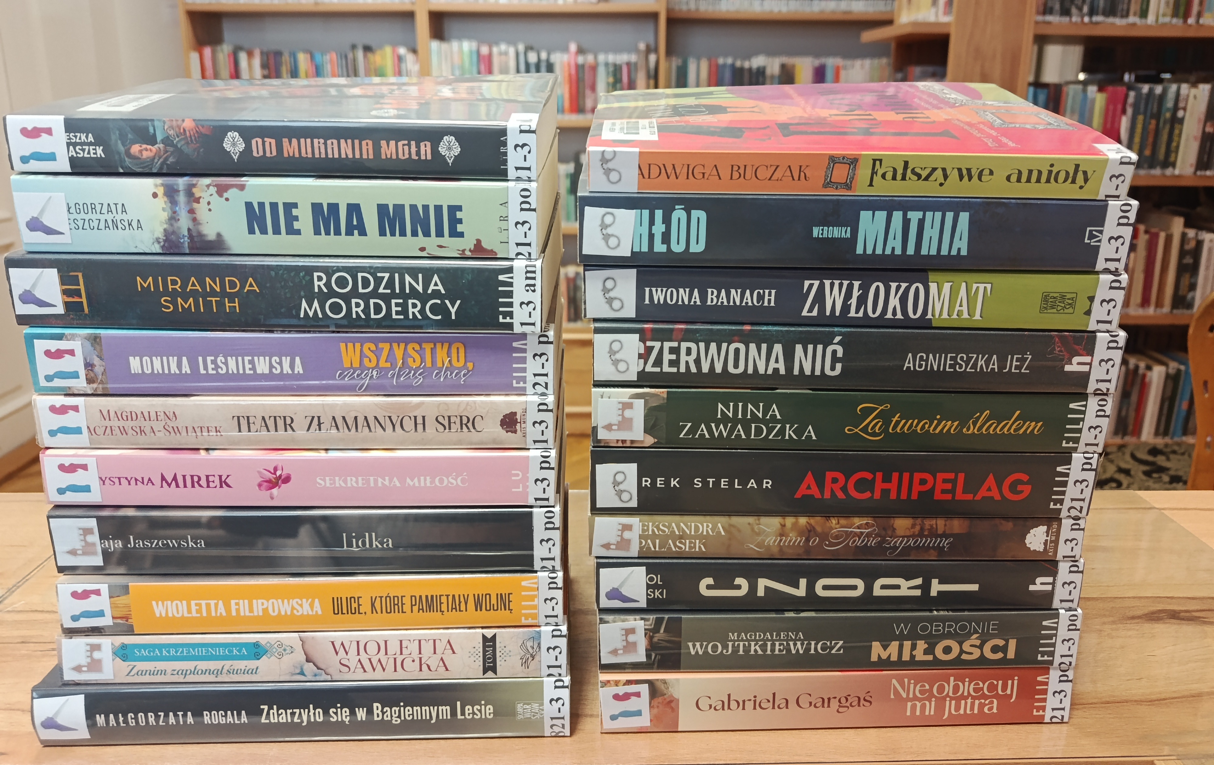 Zdjęcie do Nowości w Wypożyczalni dla dorosłych!