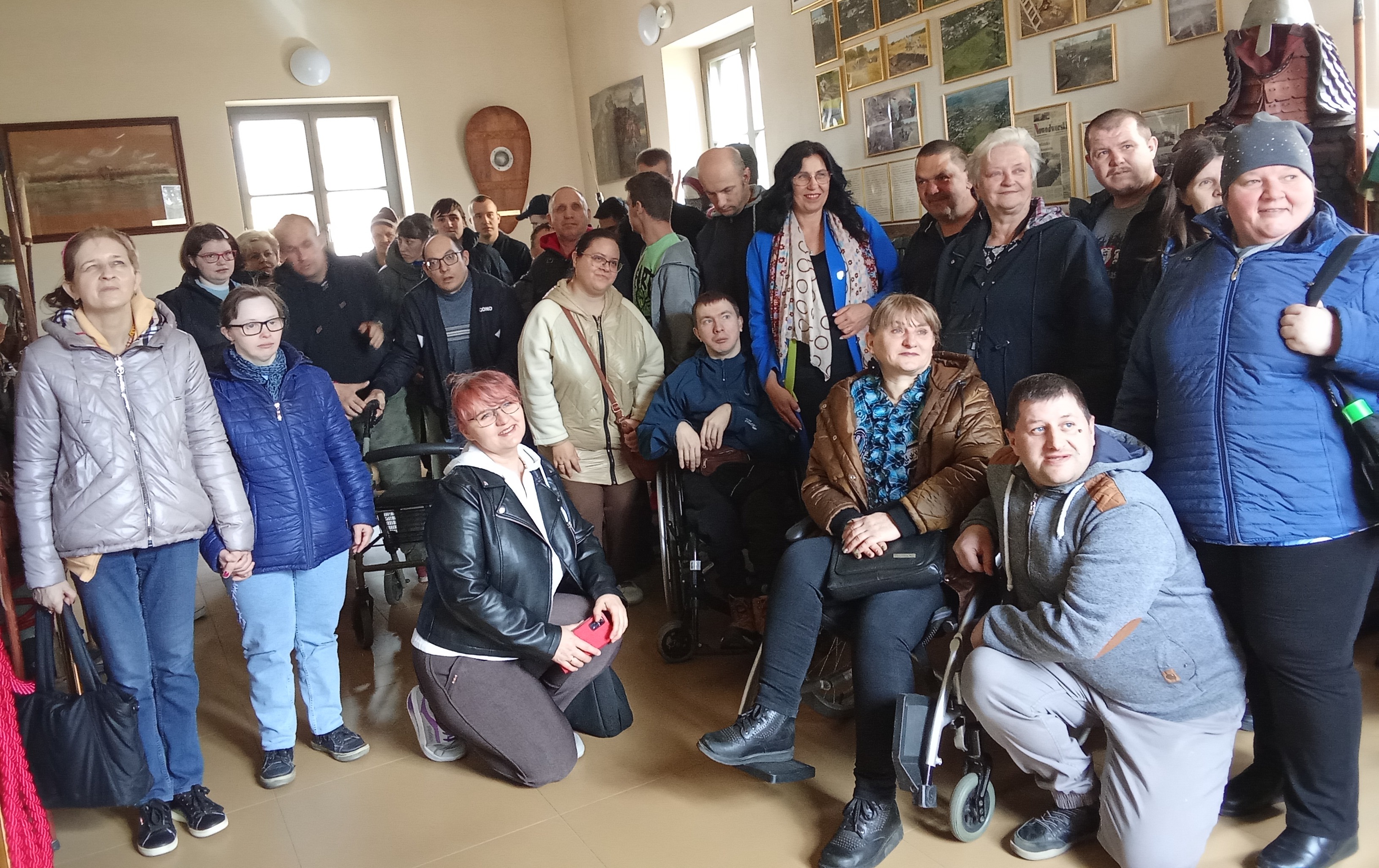 Zdjęcie do Uczestnicy WTZ Świeszewo zwiedzali muzeum