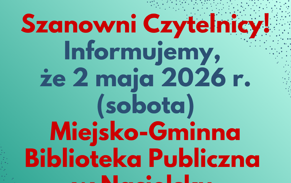 Zdjęcie do Ważna informacja!