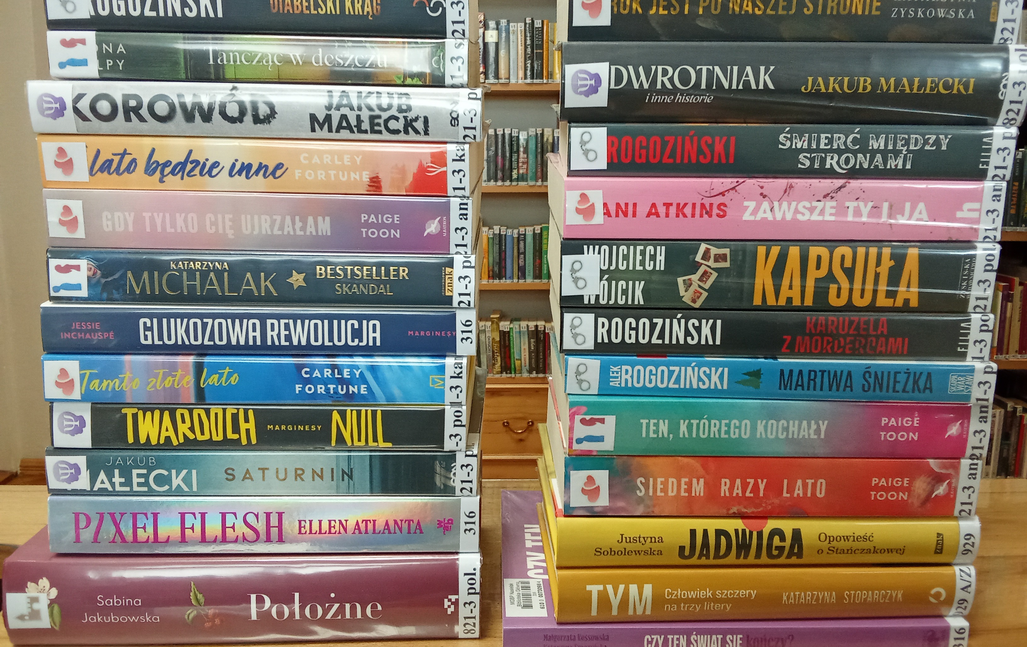 Zdjęcie do Nowości w Wypożyczalni dla dorosłych!