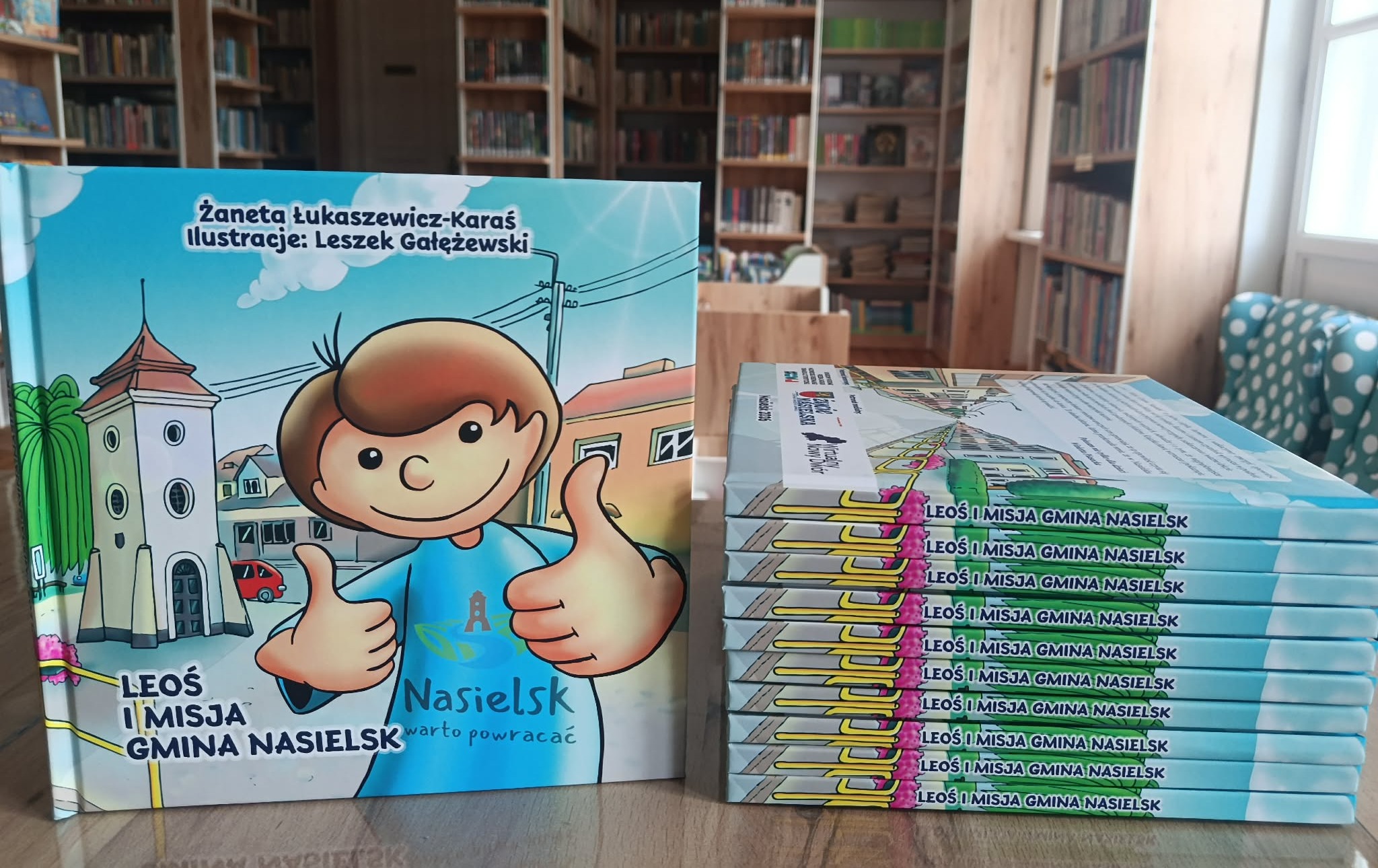 Zdjęcie do Sprzedaż publikacji &bdquo;Leoś i Misja Gmina Nasielsk&rdquo;