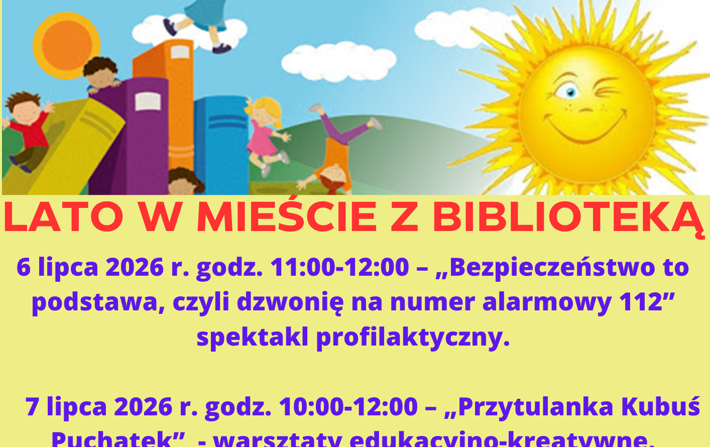 Zdjęcie do Lato w mieście z biblioteką