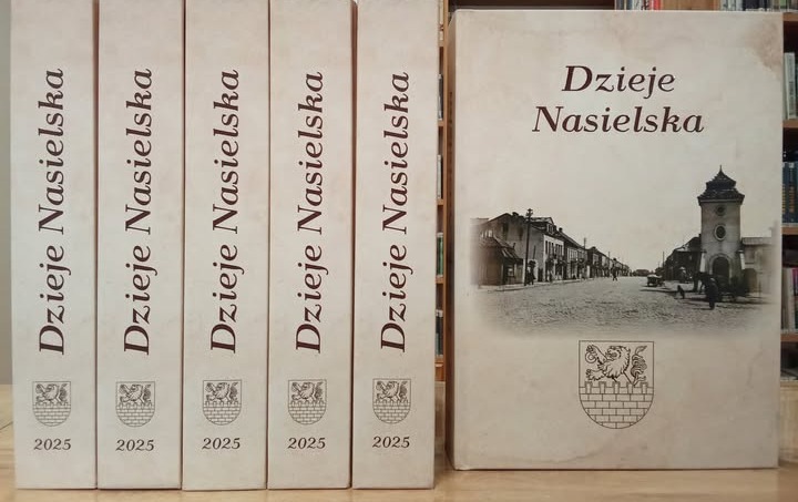 Zdjęcie do Dodruk publikacji &bdquo;Dzieje Nasielska&rdquo; uznanej za "Książkę Roku 2025" i nagrodzonej prestiżową nagrodą "Liber Mazovia"